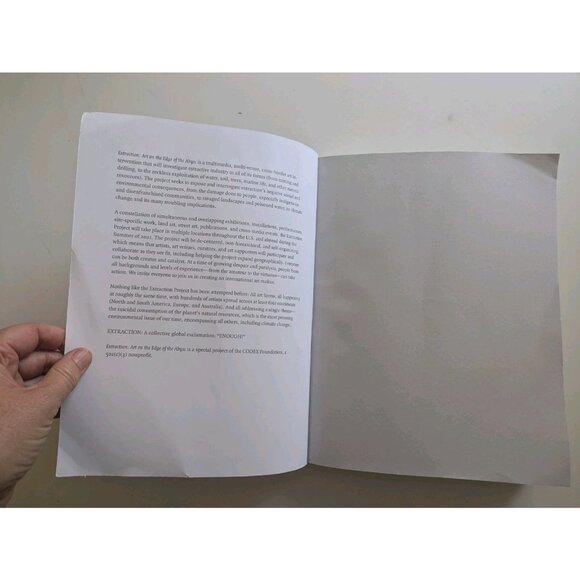 Extraction Art On Edge Of Abyss - Catalog Exhibition Guide 2020 Codex Megazine - Picture 16 of 16